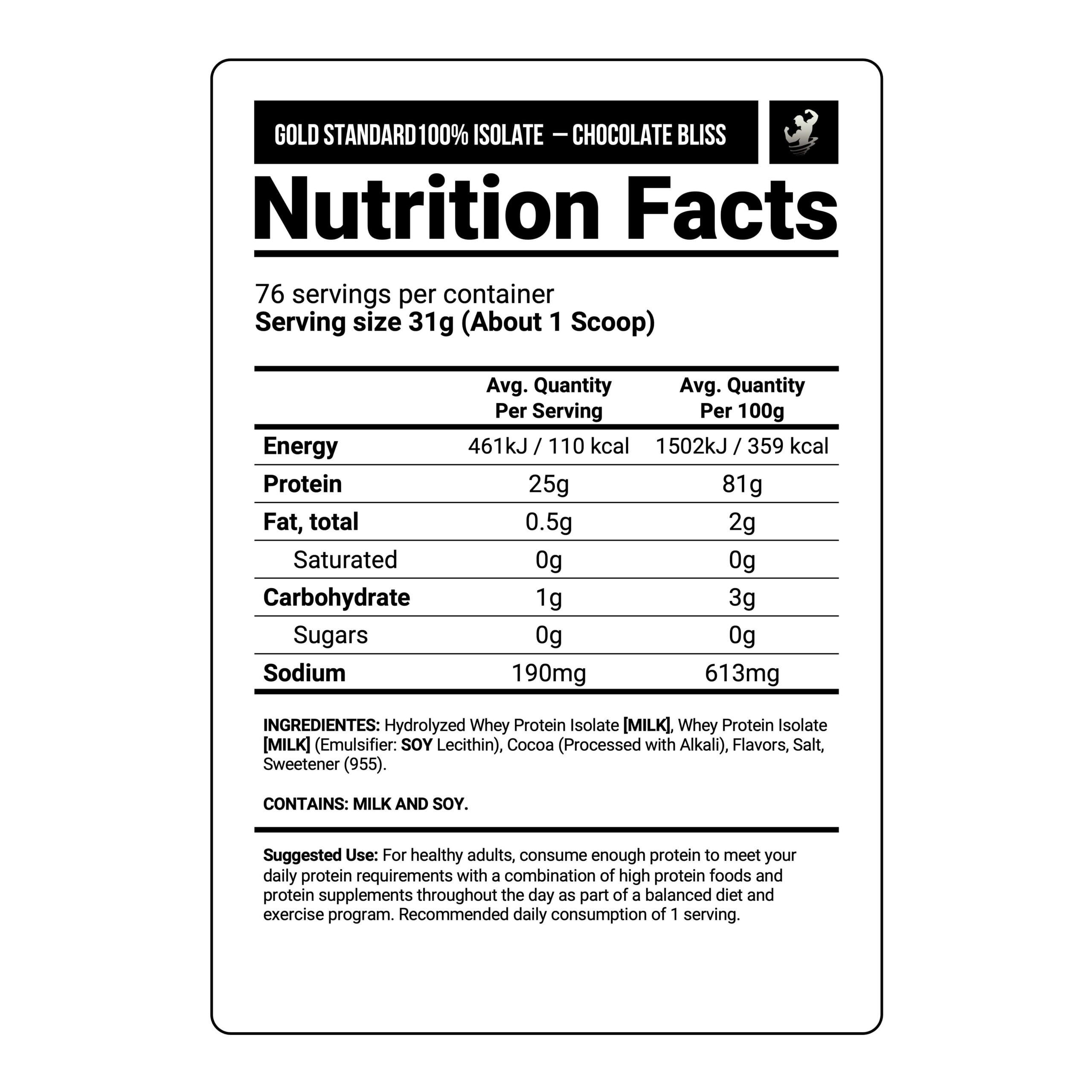 Isolate Gold GOLD STANDARD ISOLATE – Intersport