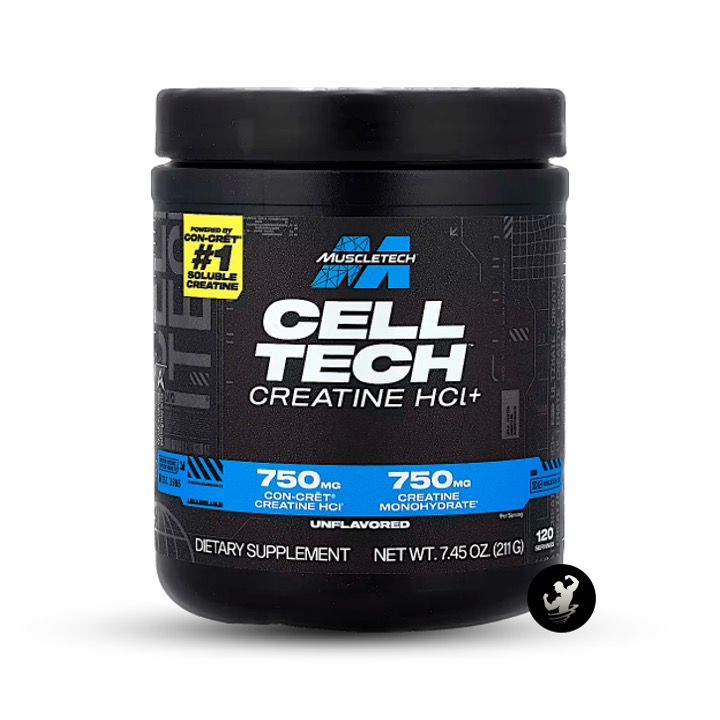 (211gr) Celltech Creatine – Unflavored (Logo)