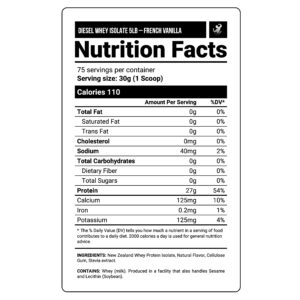 DIESEL NEW ZEALAND WHEY ISOLATE - Imagen 6