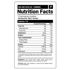 DIESEL NEW ZEALAND WHEY ISOLATE - Imagen 5