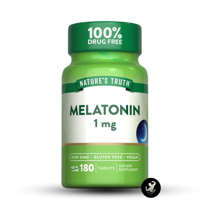 (180cap) (1mg) Melatonin (Logo)