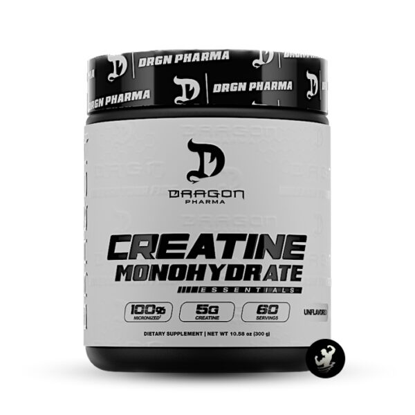 (300gr) Creatine Monohydrate Essentials - Unflavored (Logo)