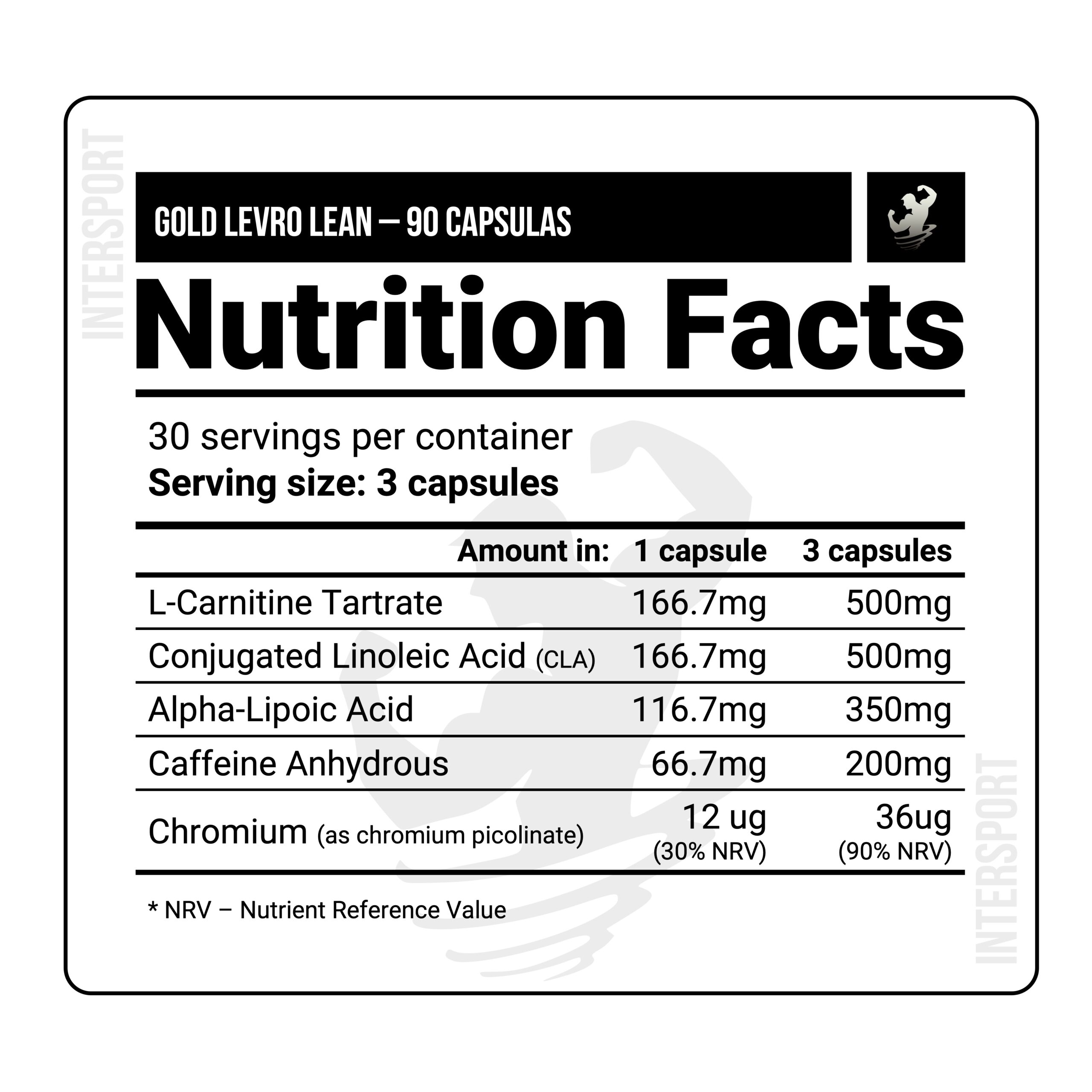 (90cap) Gold Levro Lean (NF)