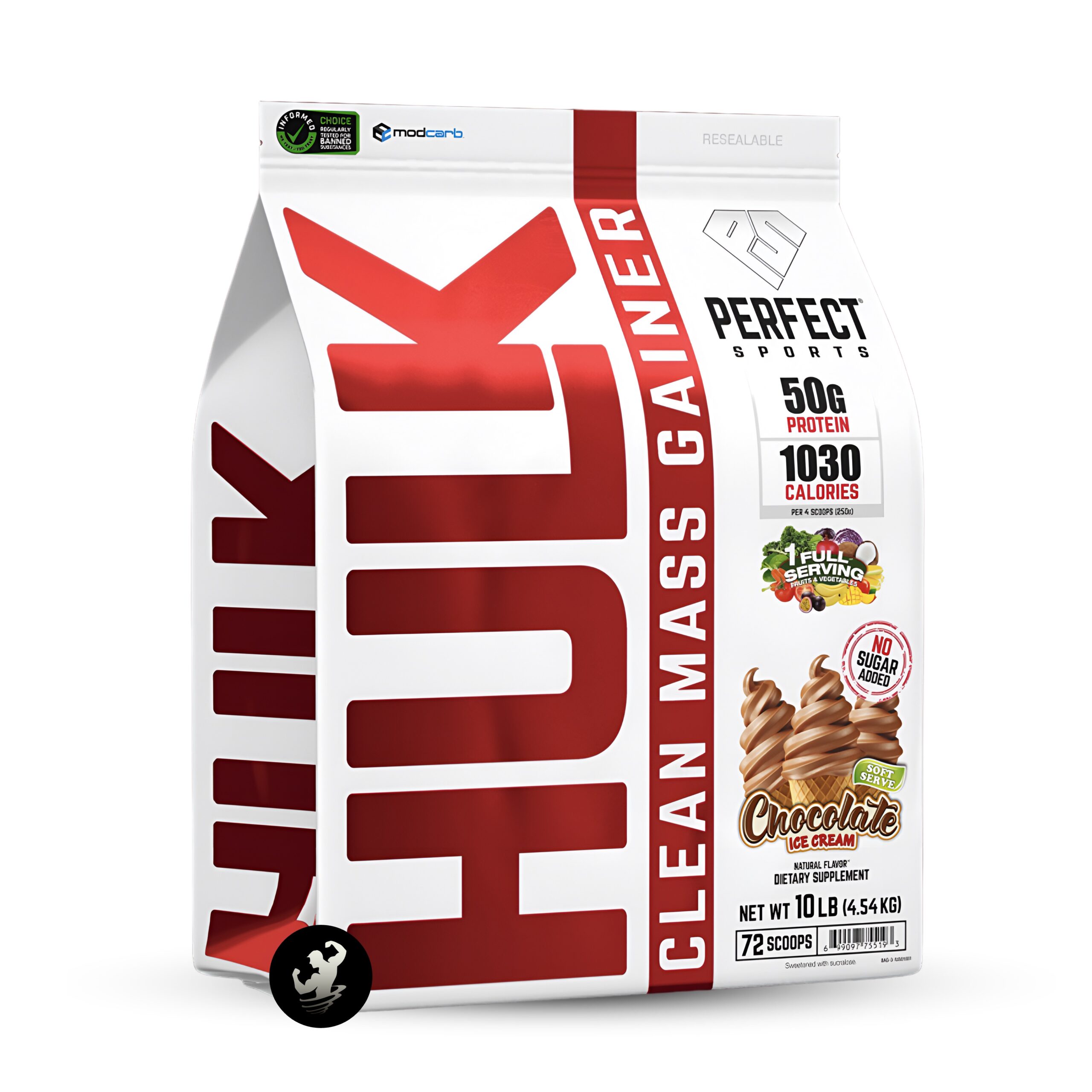 (10LB) Hulk – Chocolate Ice Cream (Logo)