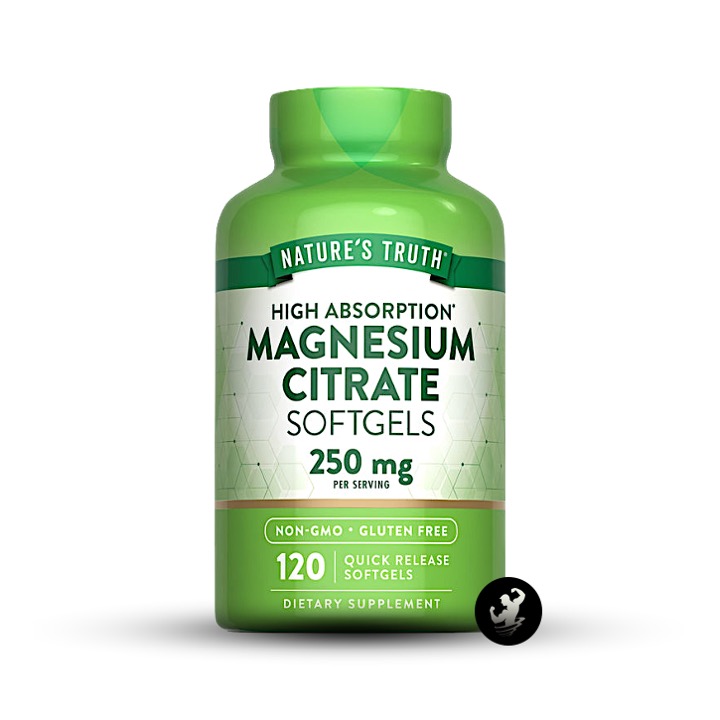 (120cap) Magnesium Citrate (Logo)